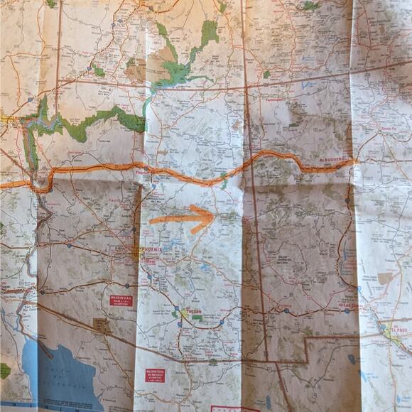 Vintage Lot 11 90s Y2K Southern California Roadmaps Vtg Paper Maps AAA Ephemera - Picture 11 of 16